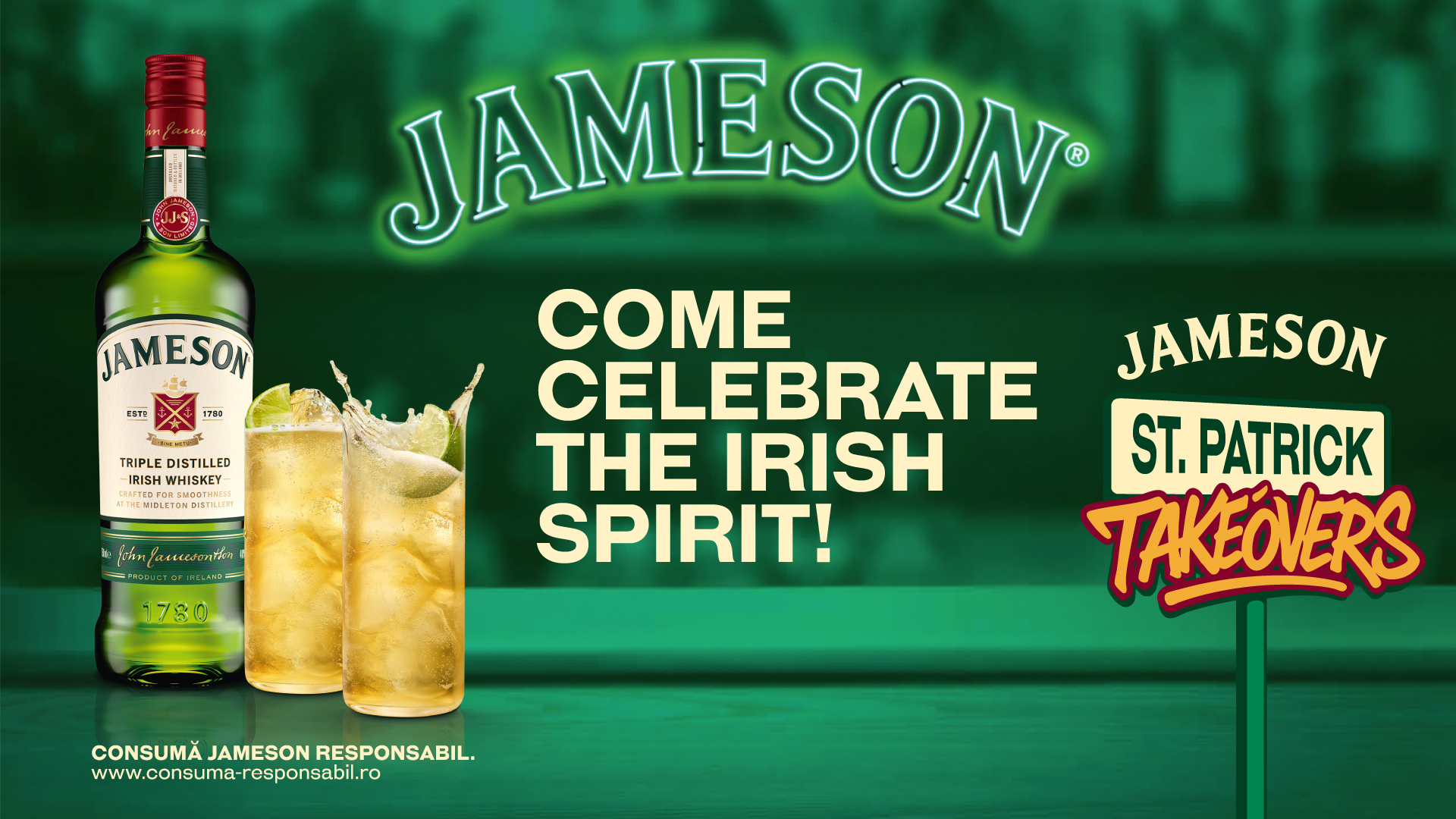 Jameson Saint Patrick’s Day Takeovers: Bringing Brand DNA Closer to Consumers